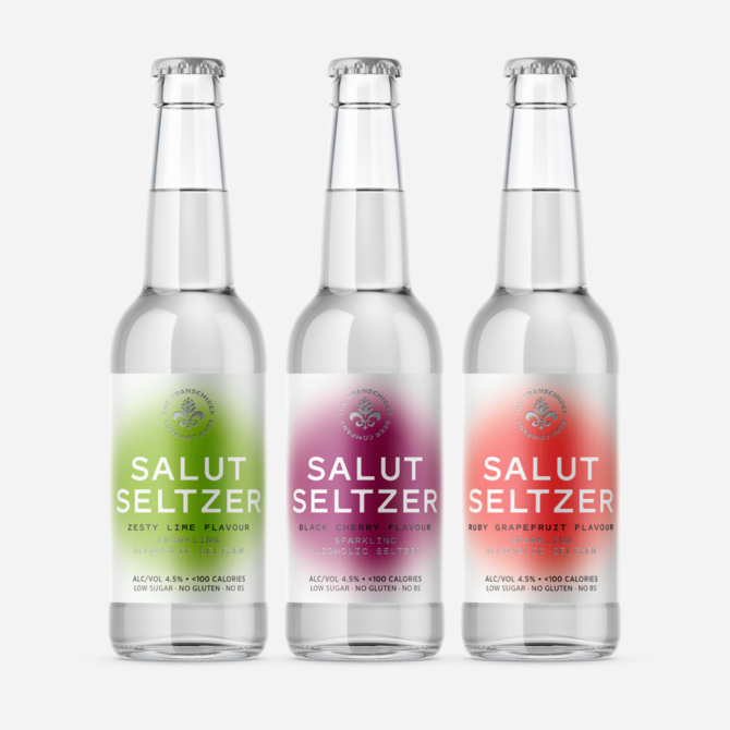 <strong>Salut Seltzer - Mixed Craft Seltzer Case</strong><br>[Case of 12]